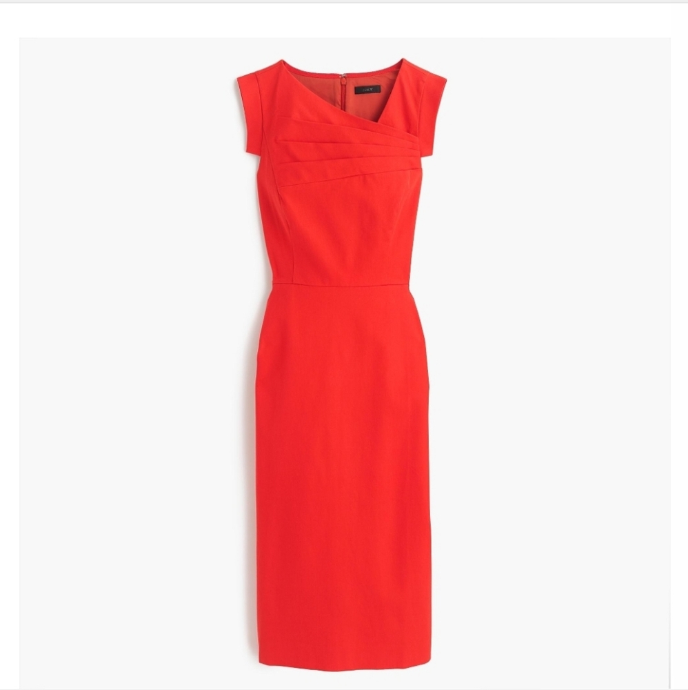 J. CREW RED PROMOTION DRESS